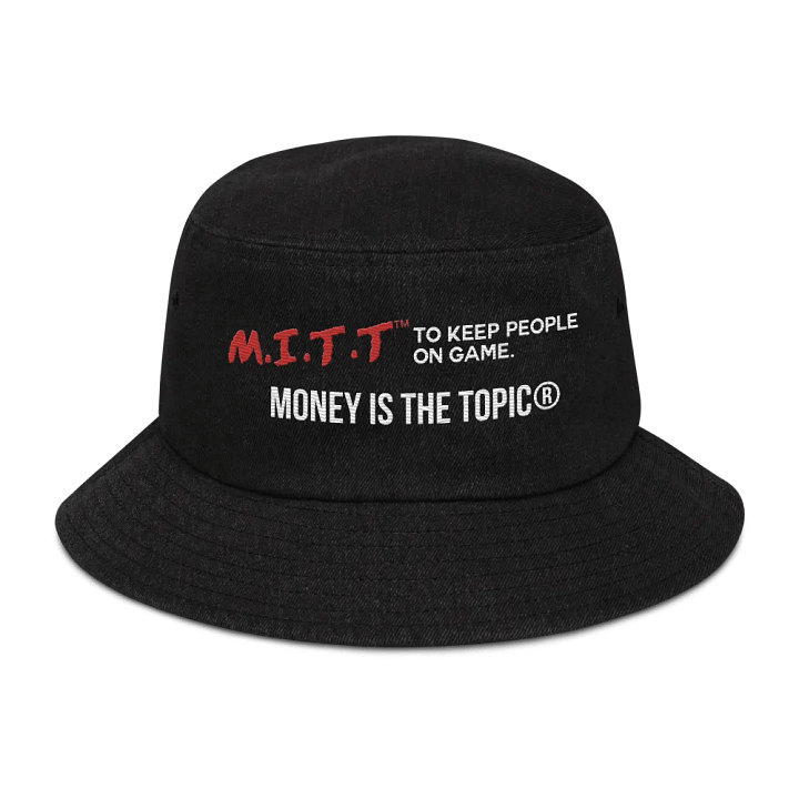 M.I.T.T PROGRAM DENIM BUCKET HAT product image (1)