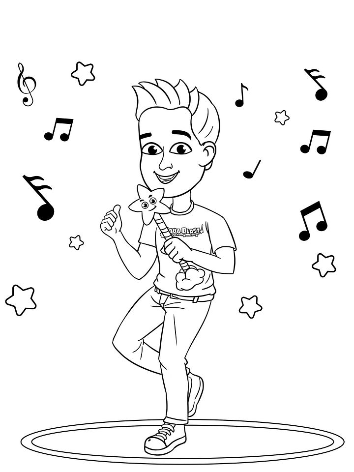 Baba Blast Coloring Page (Free) product image (2)