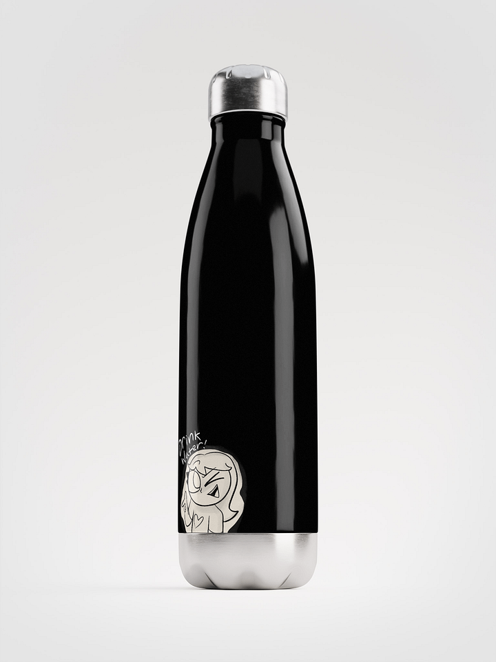 Indy "Drink Water" Water Bottle (Black Version) product image (1)