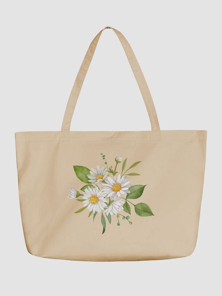 Daisy Delight Organic Tote Bag product image (1)