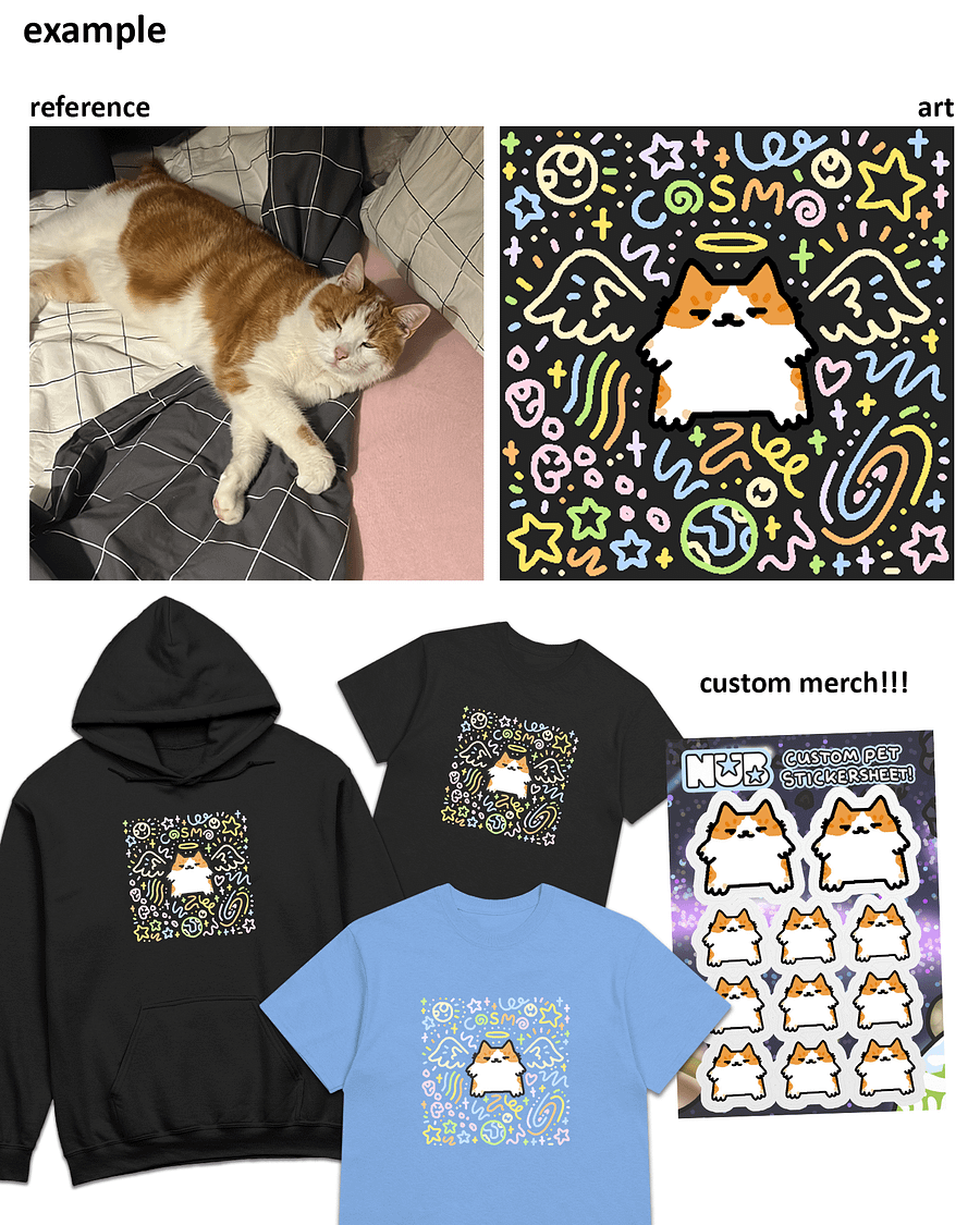 ✏️custom pet merch😺🐶🐰🐥 product image (8)