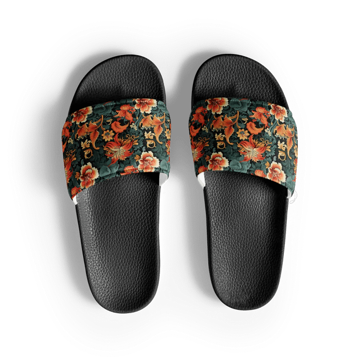 Sunset Flowers | Men's Slides product image (1)