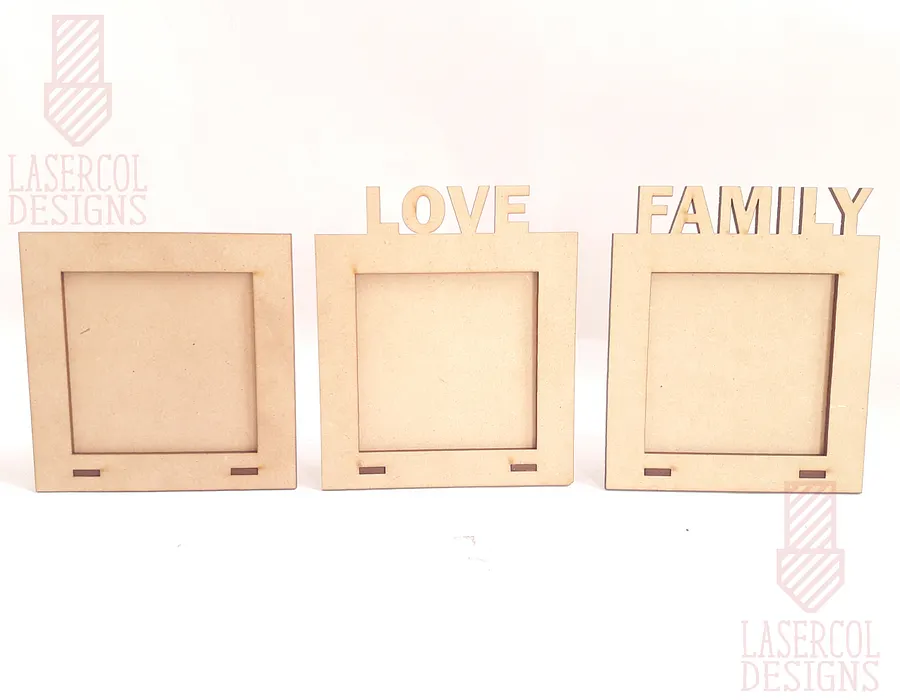 Square Photo Frames - Laser Cut Files product image (4)