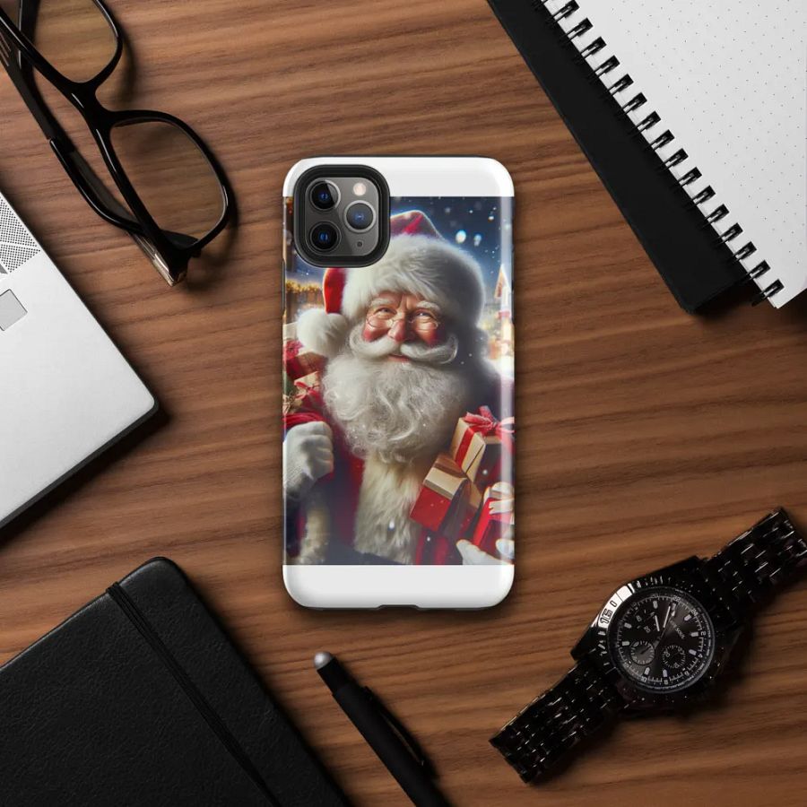 Love Joy Santa With Gifts Tough Case For iPhone product image (39)