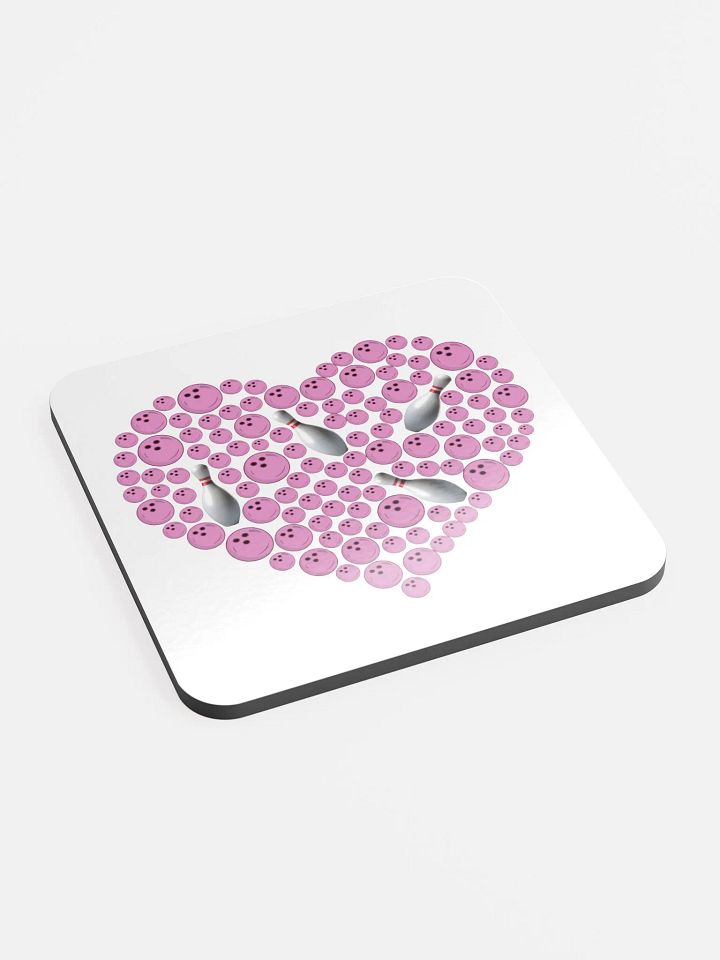 Heart Bowling Strike Coaster Set product image (2)