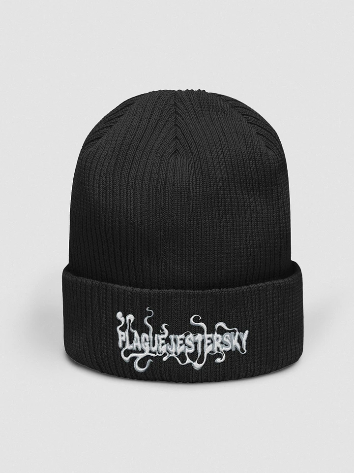 PlagueJesterSky Logo Ribbed Beanie product image (1)