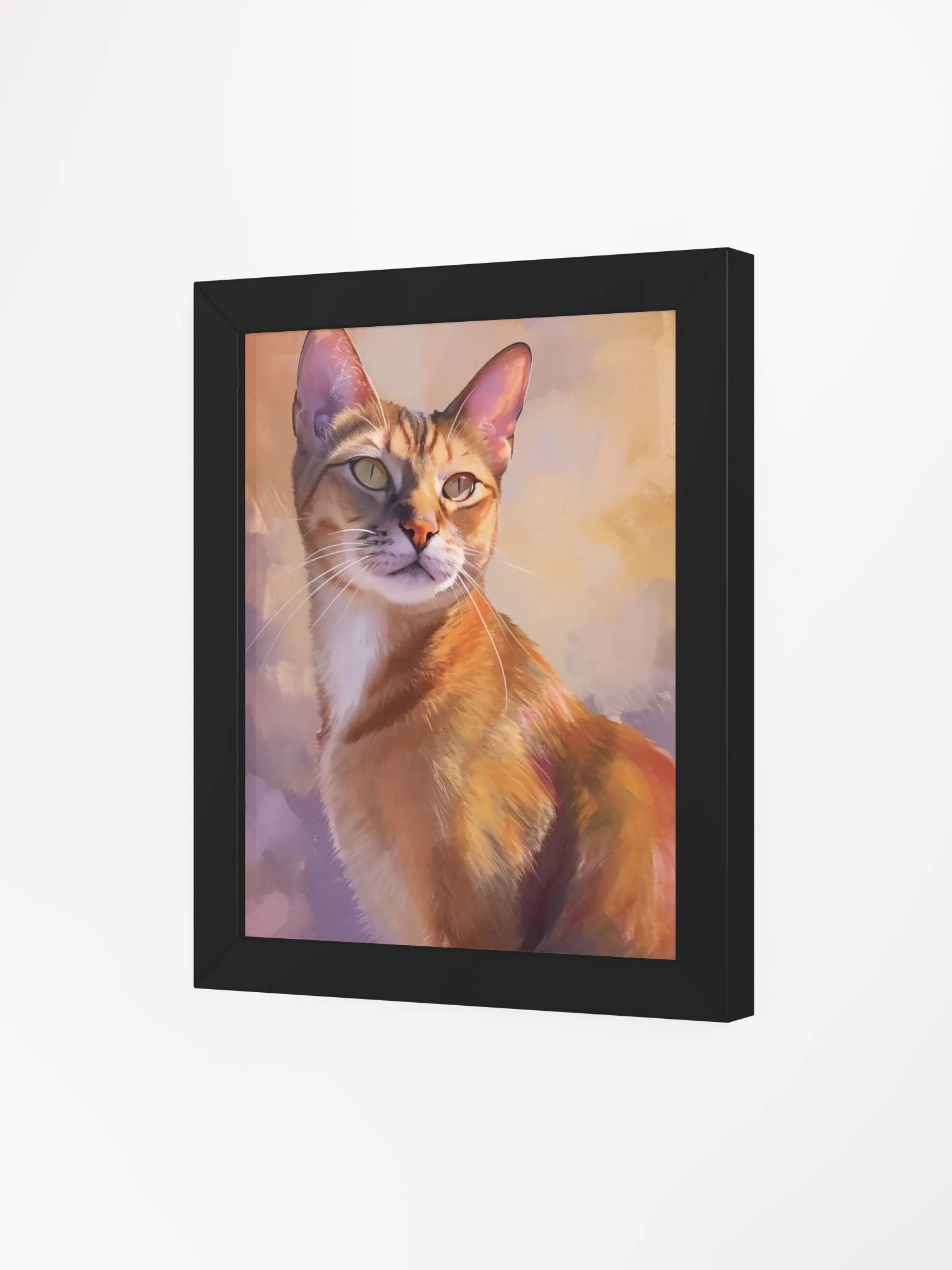 Whiskered Wonder Framed Art Print product image (5)