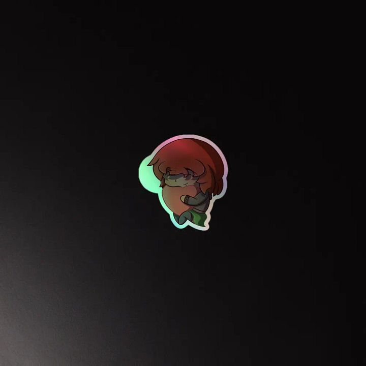 Miko Floating Heart Holo-Sticker! product image (4)