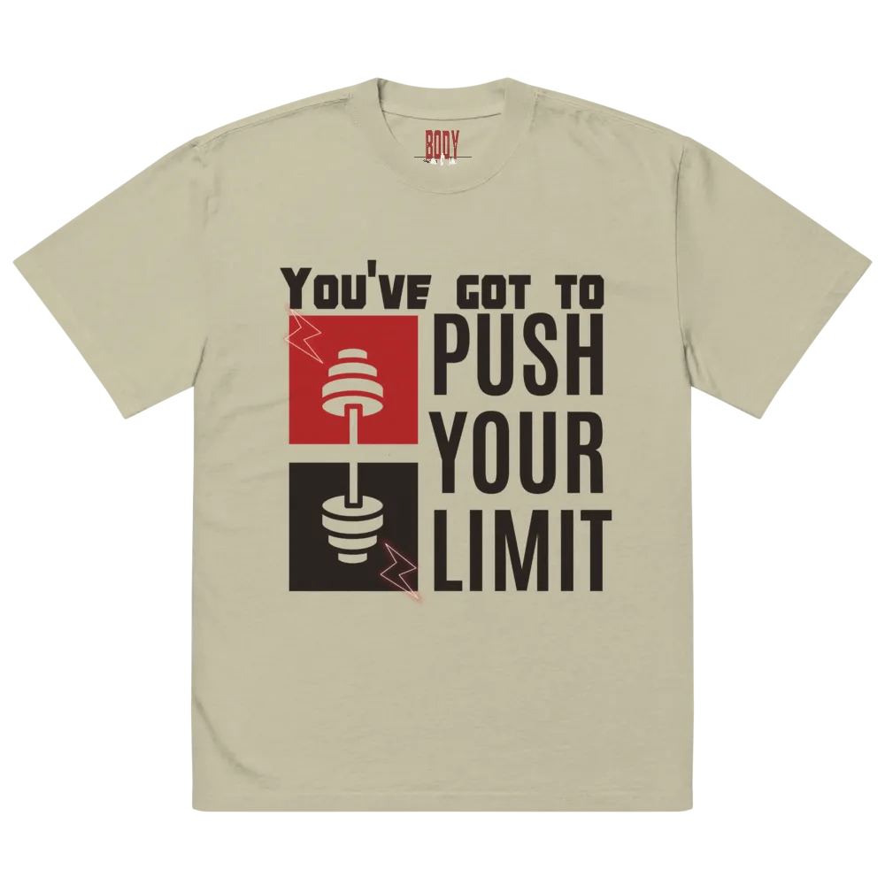 You've got to push your limit faded tee product image (3)