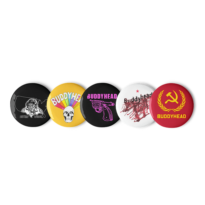 Buddyhead Pin Set product image (1)