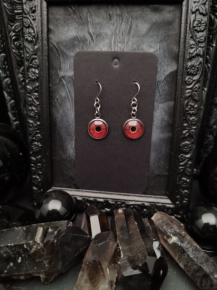 Earrings Eyes - Ember Aura Ward product image (2)