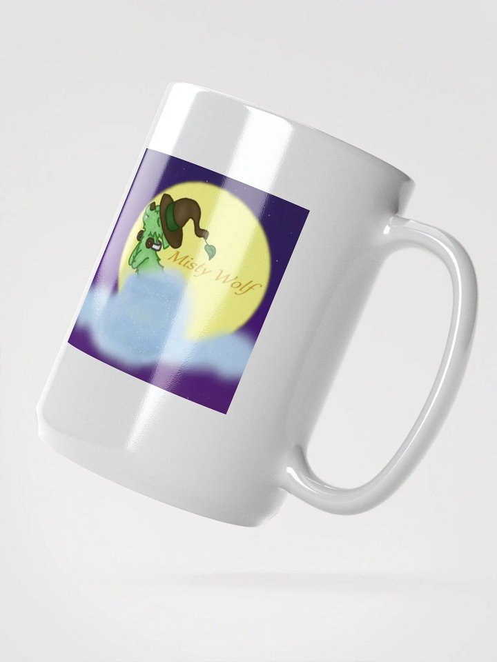 Witchy Wolf White Glossy Mug product image (2)
