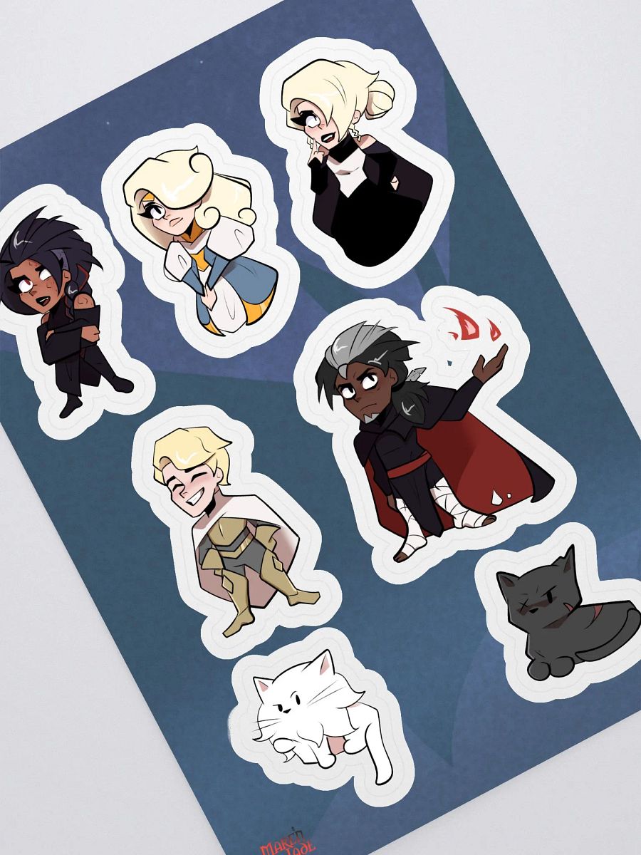 The Wrong Swan Character Sticker Sheet product image (1)