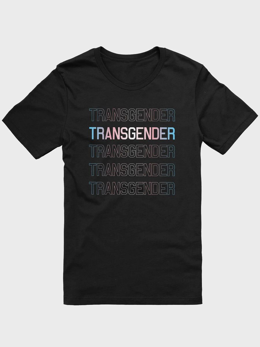Trans Outline T-Shirt product image (1)