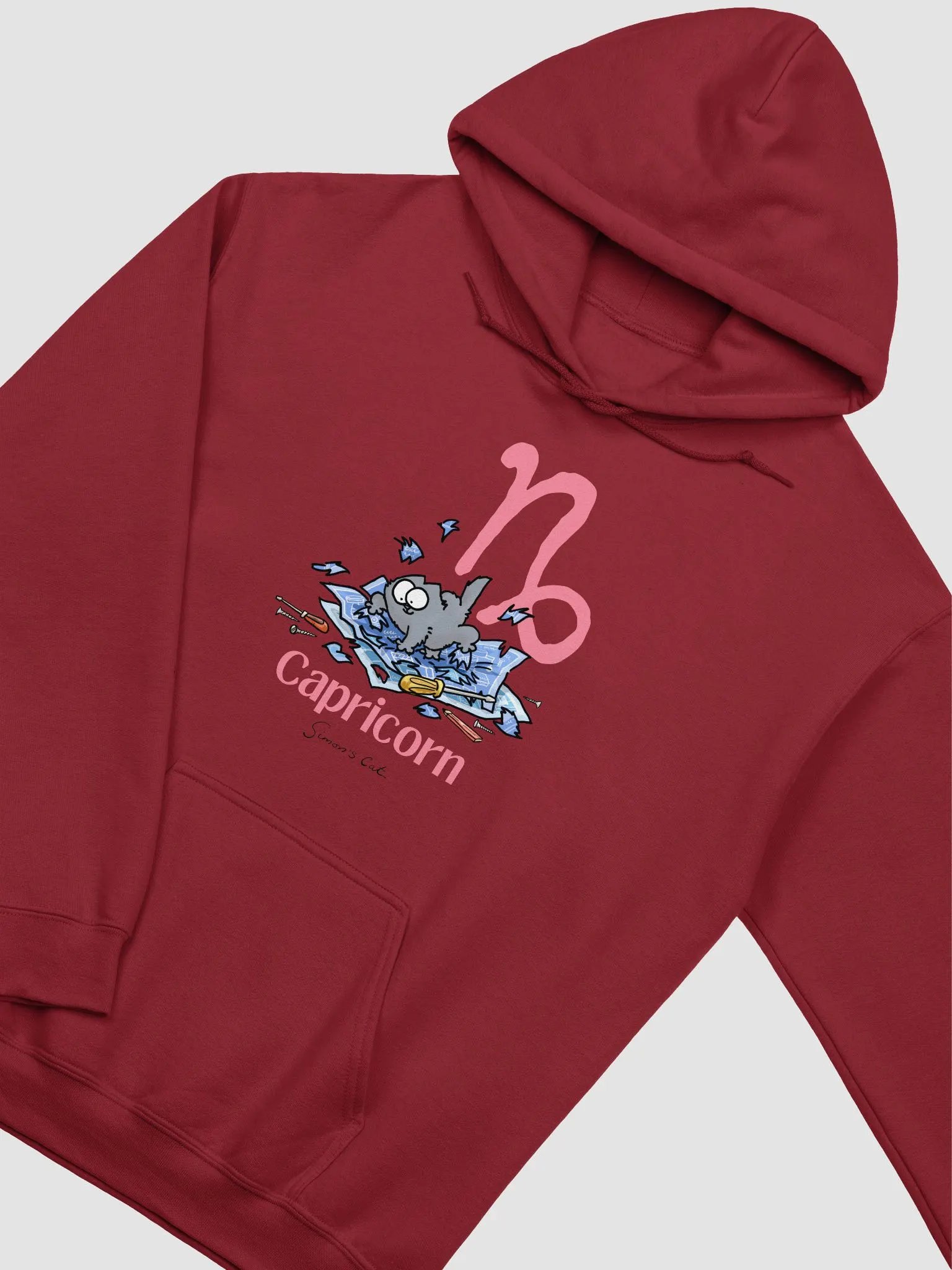Capricorn Kitten Hoodie product image (2)