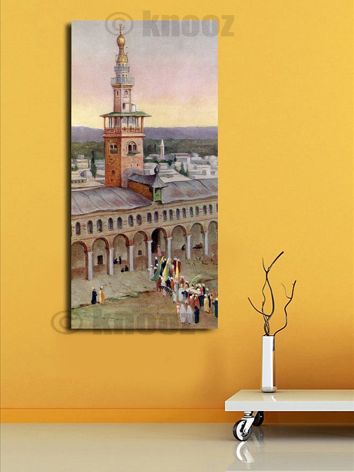 صورة : دمشق منظر عام من مأذنة الجامع الاموي 1908 product image (1)