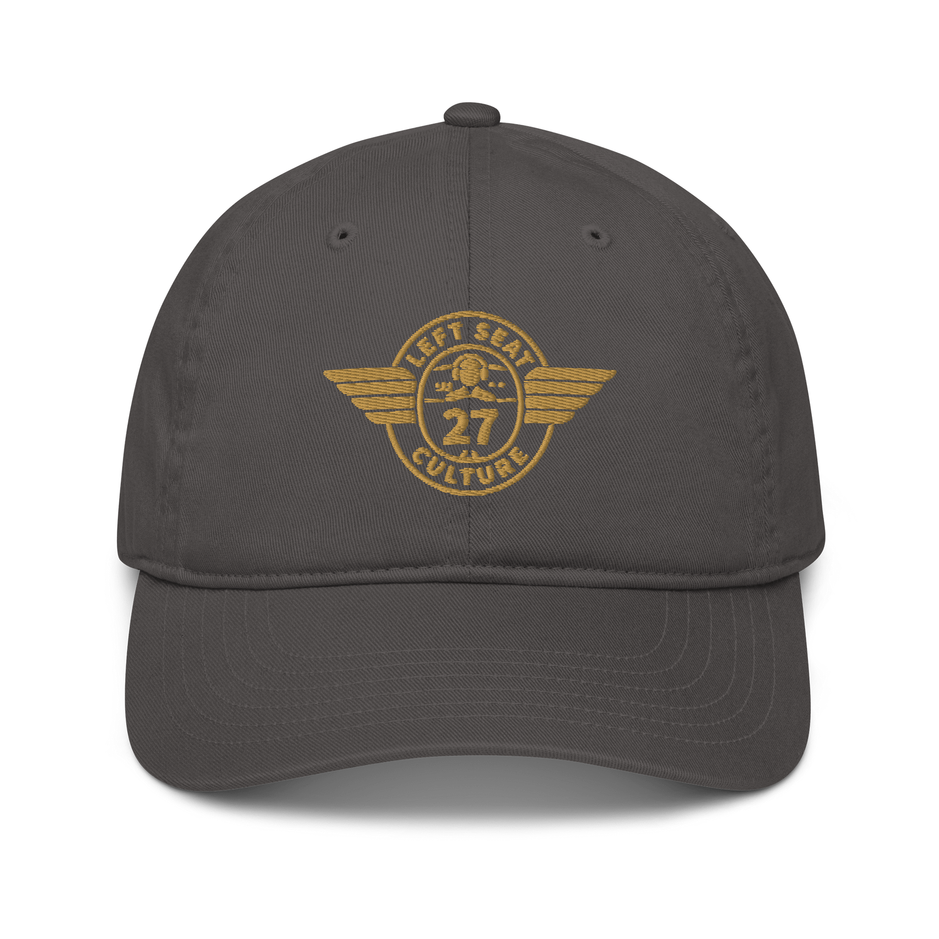 Left Seat Culture Cap - Grey / Gold product image (1)