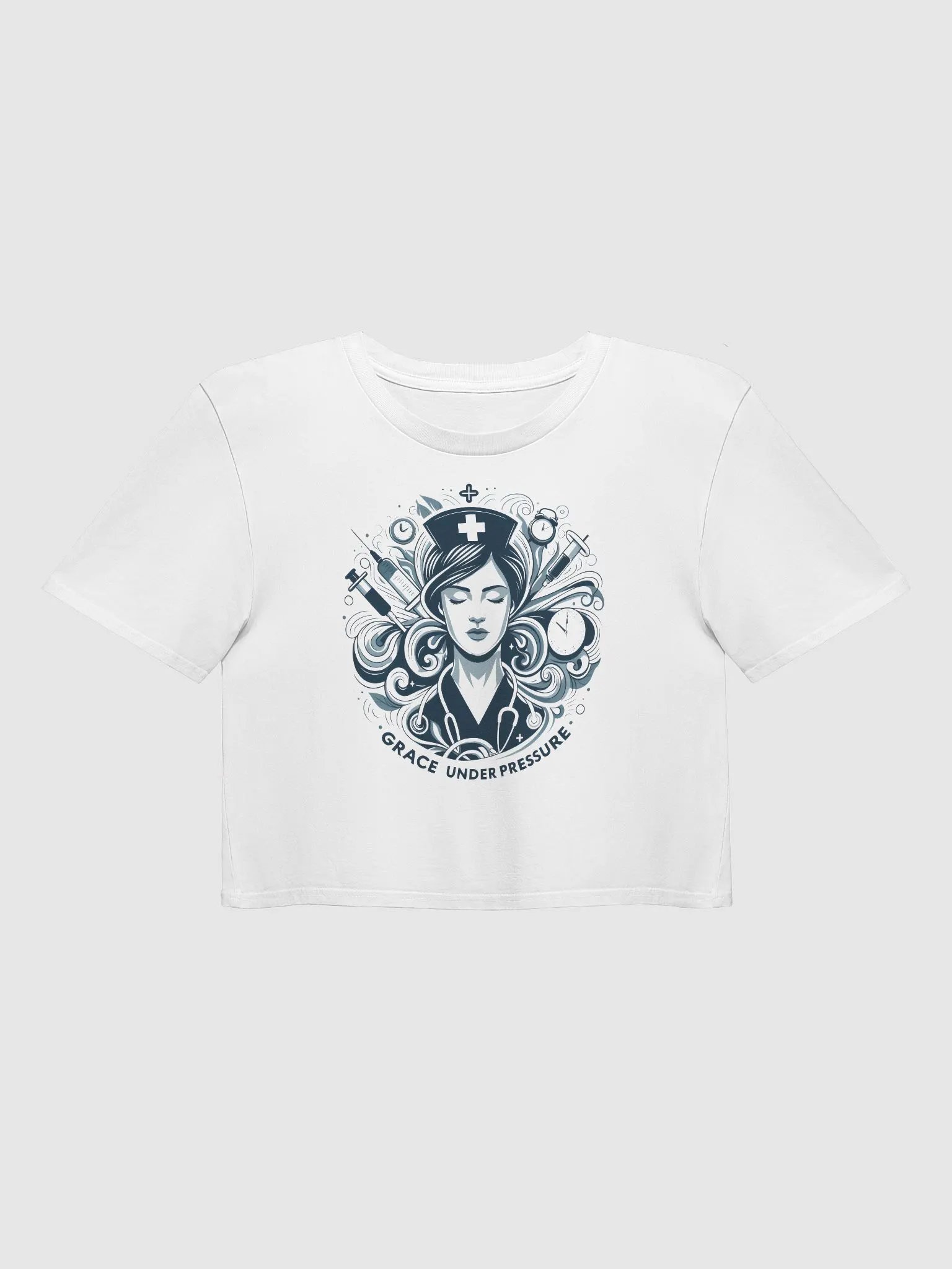 Grace Under Pressure Nurse Crop Top product image (4)