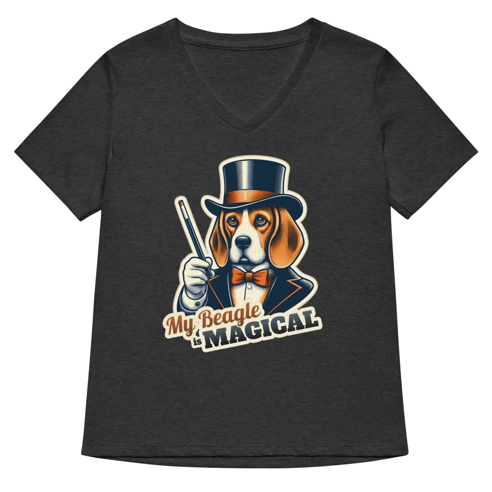 Magician Beagle - V-neck product image (31)