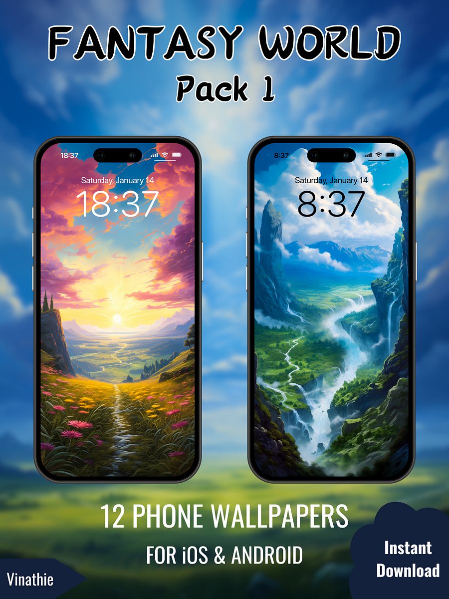 Fantasy World | Pack 1 | Phone Wallpaper product image (3)