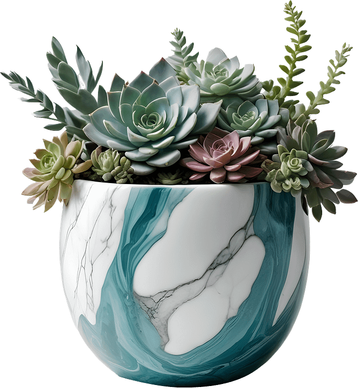 Ocean Serenity Bowl – Eternal Marble Coastal PNG product image (1)