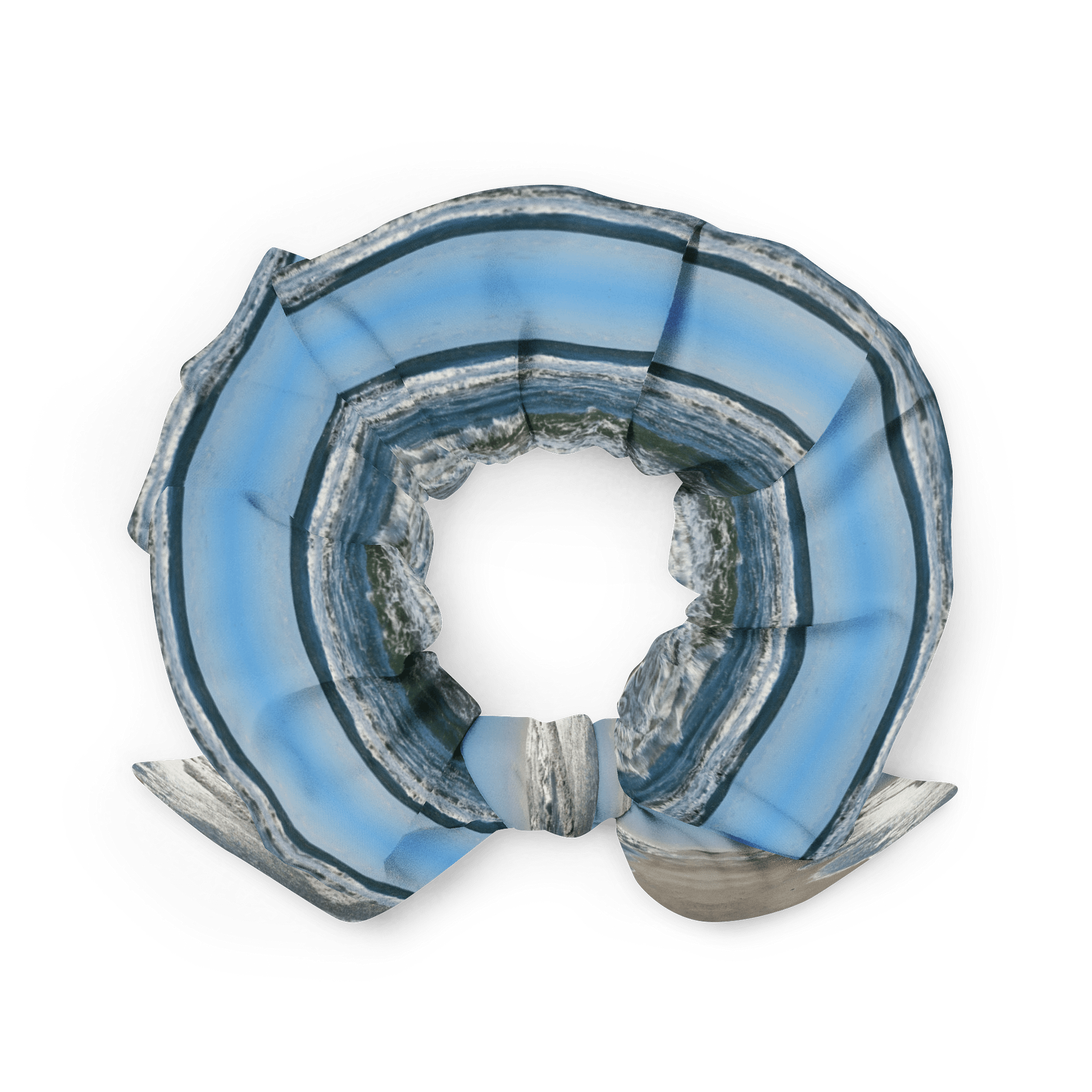 Kaleidoscopic Ocean Breeze Scrunchie product image (2)