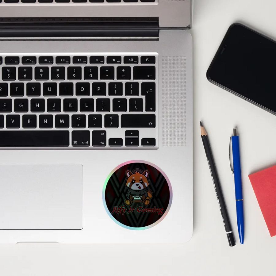 Jiffy Red Panda Holo Stickers product image (10)