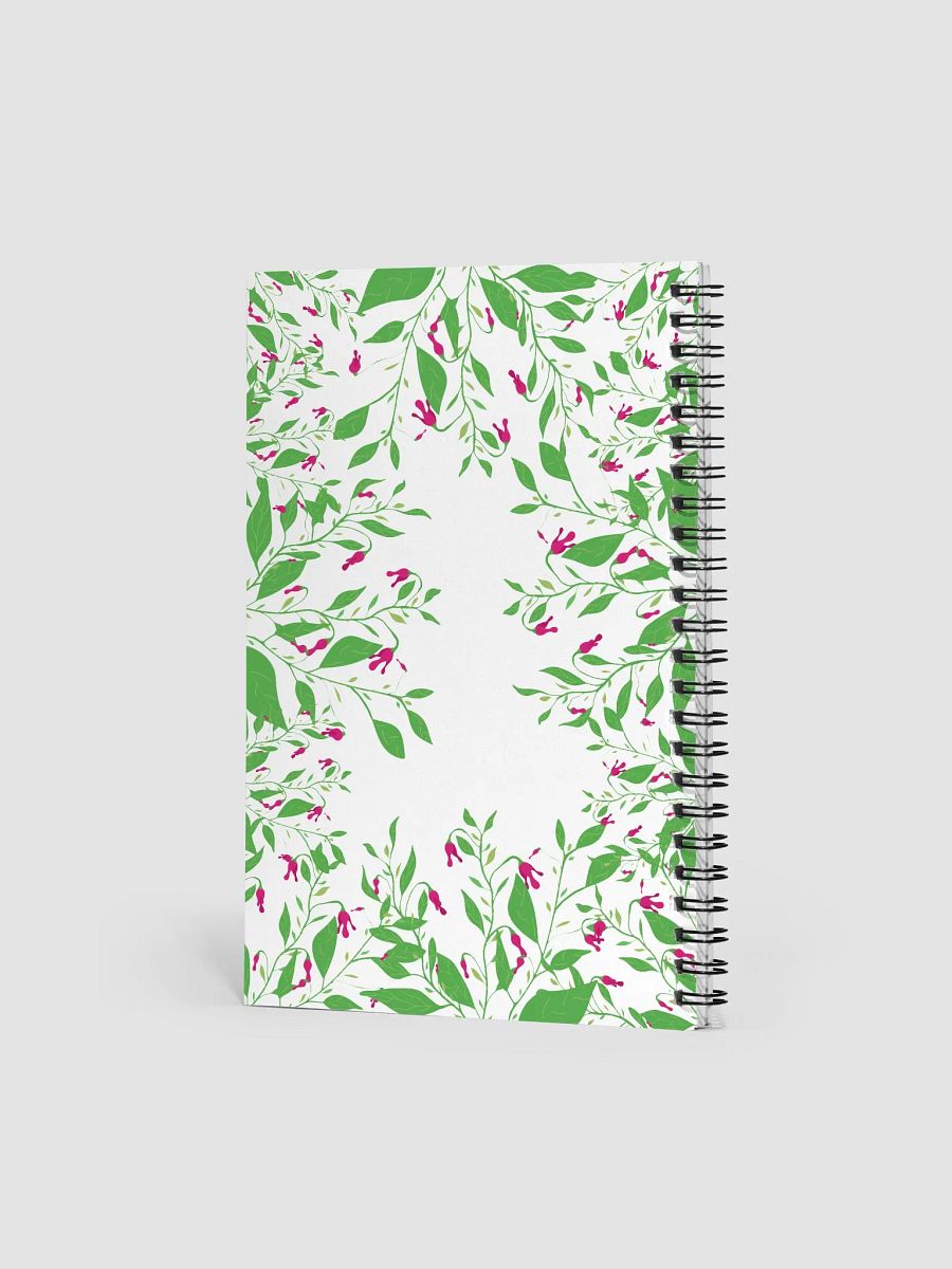 Droplet Flowers Notepad product image (2)