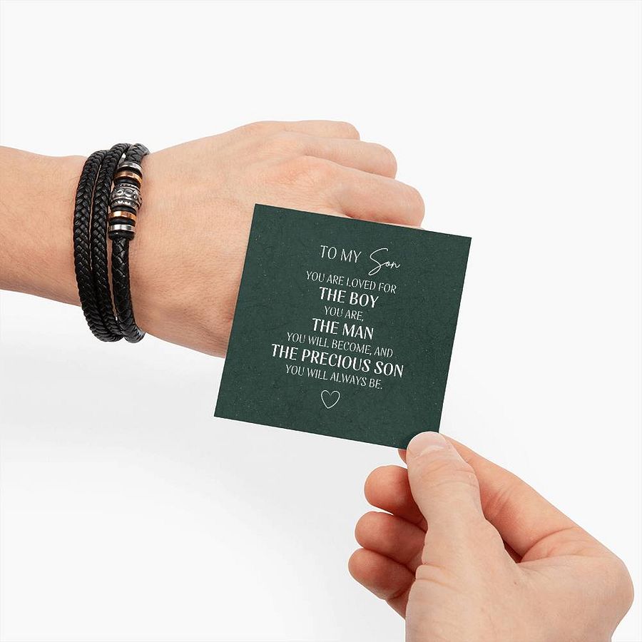 Son Forever Bracelet - You Are Loved For The Boy You Are product image (3)