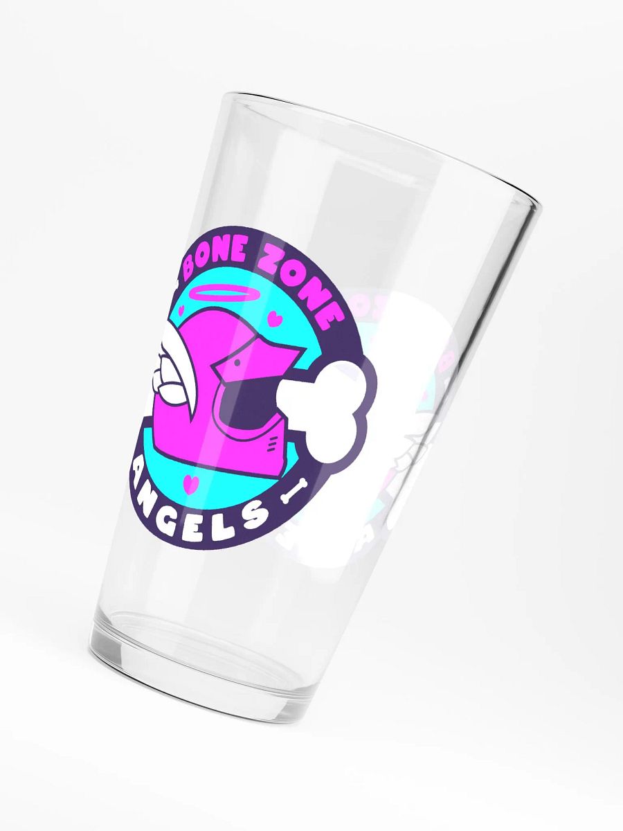 BONE ZONE ANGELS RACING PINT GLASS product image (6)