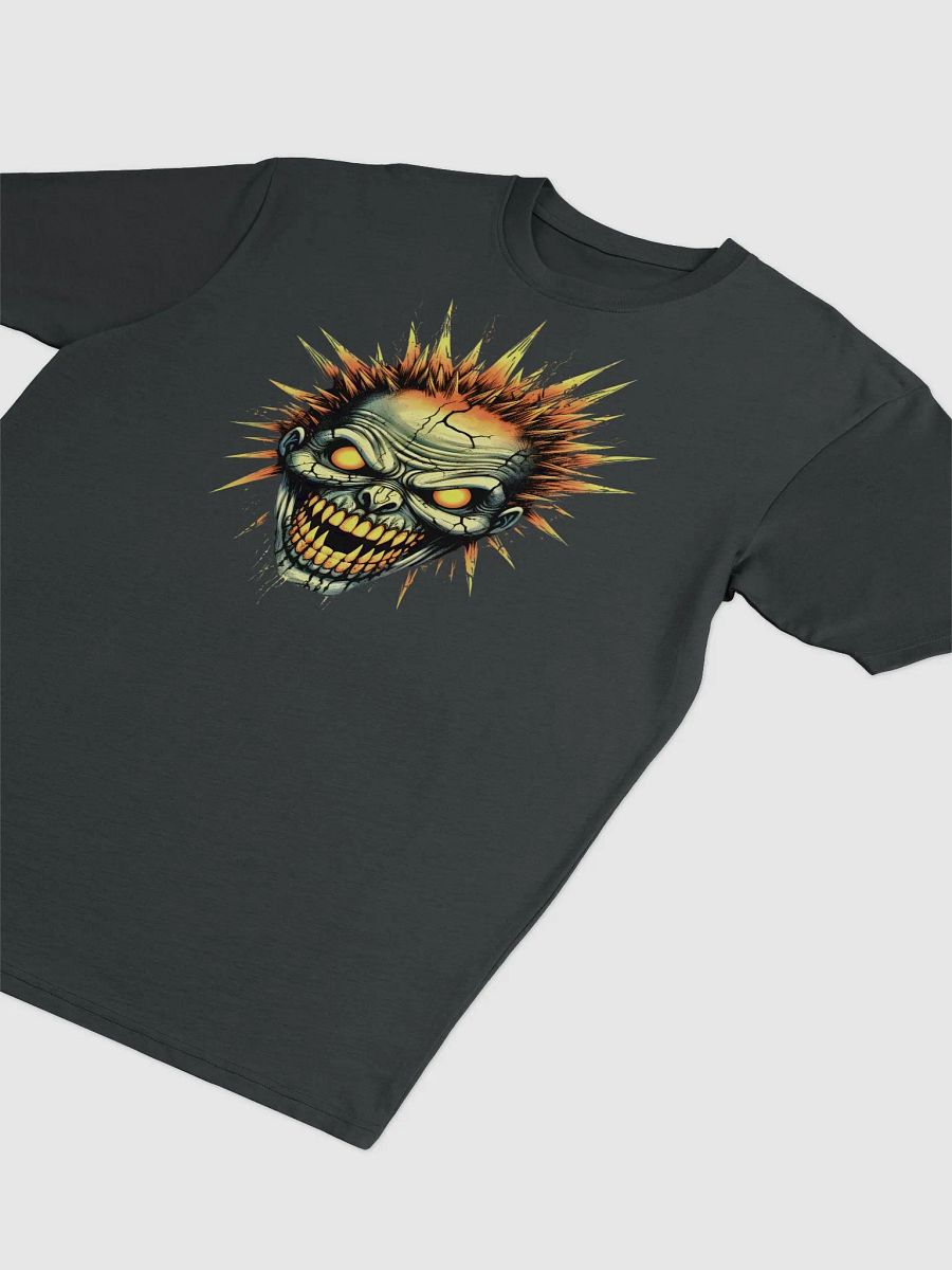 Punk-Style Smiley T-Shirt - Edgy Streetwear Essential product image (5)