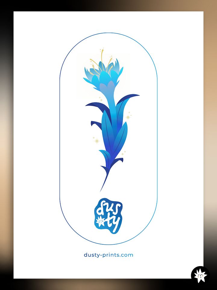 Midnight Lily - Print product image (2)