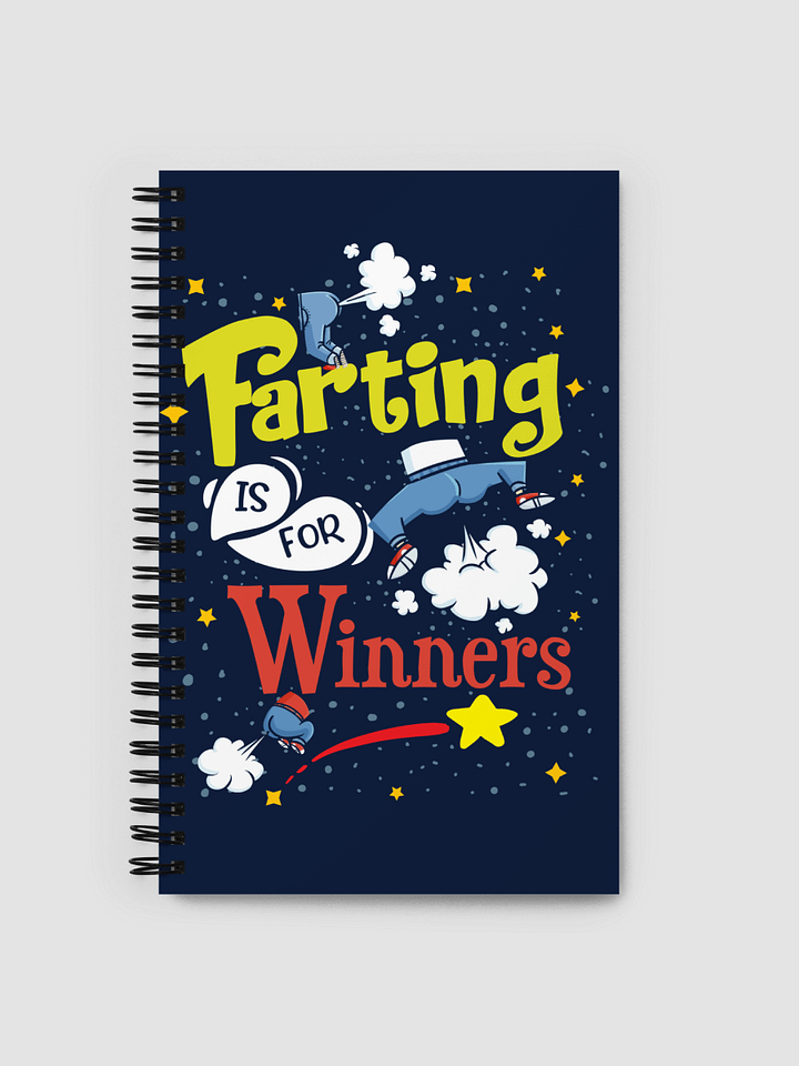 Farting is for Winners notebook product image (1)