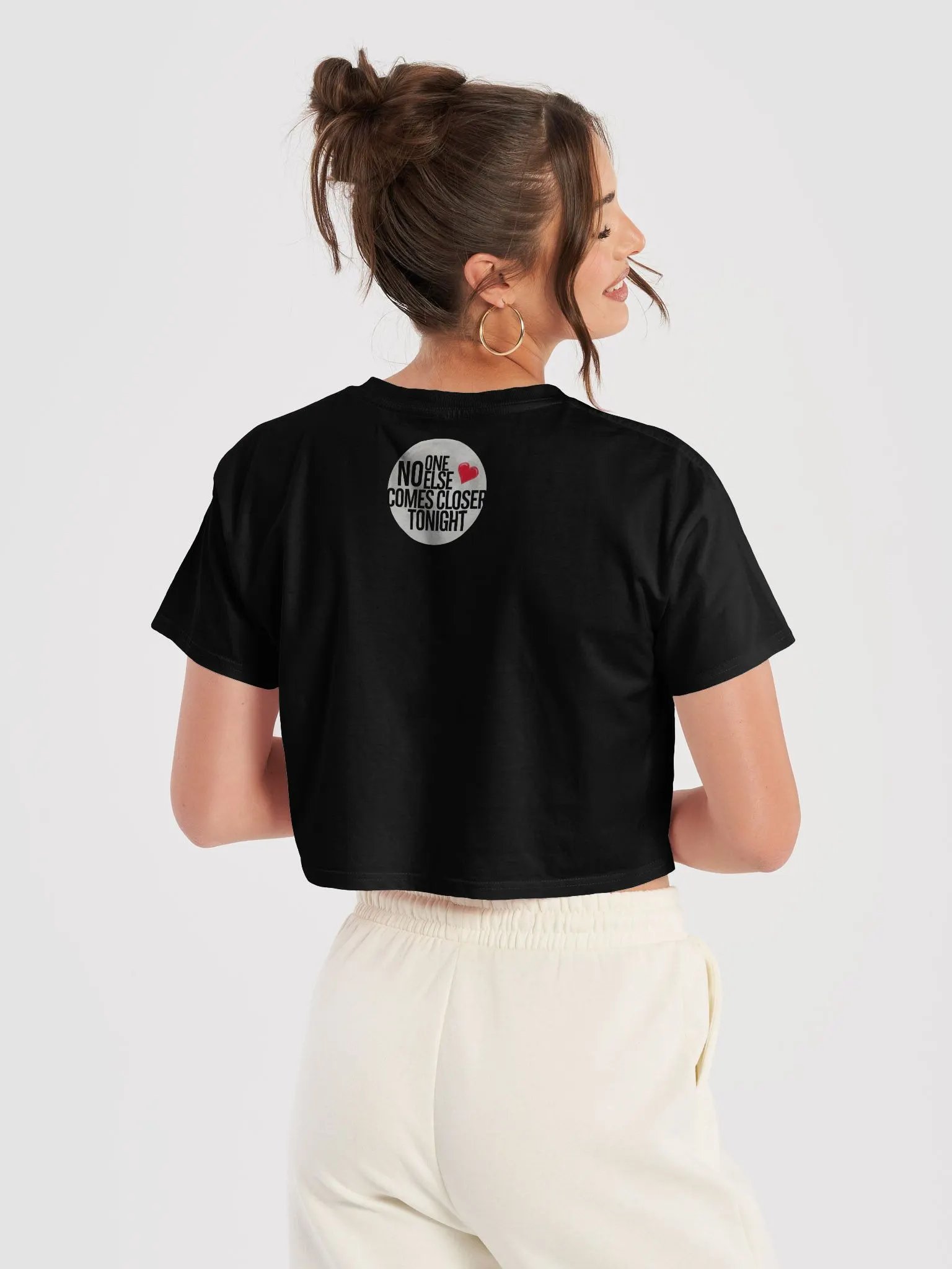Moonlit Heartbeat Women's Crop Top product image (25)
