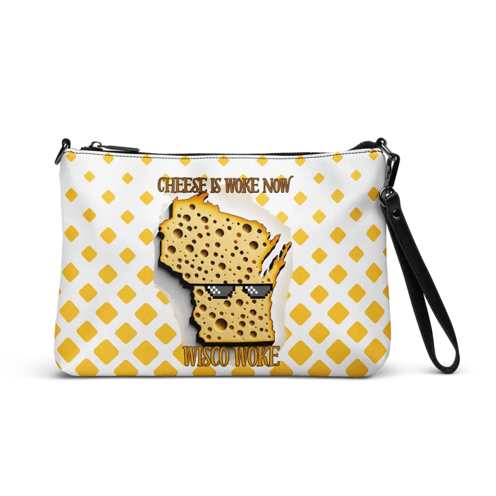 SC Win, Cheese is Woke Now, Cross-body Bag product image (1)