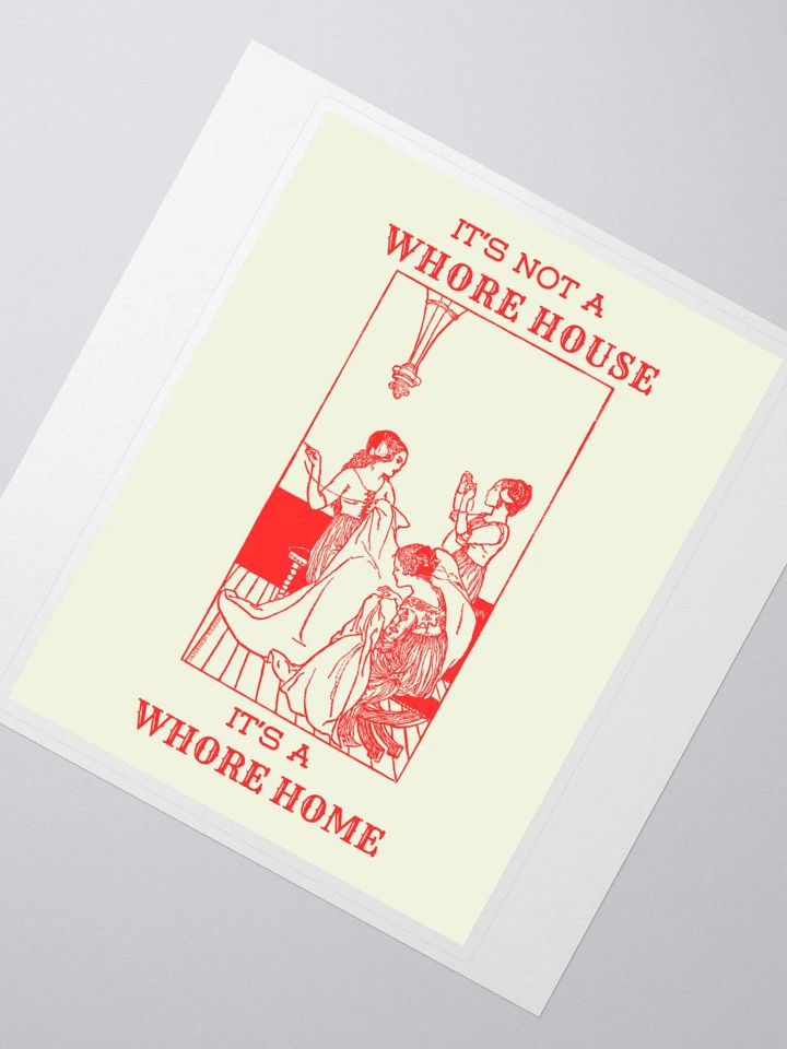 whore home stickers product image (2)