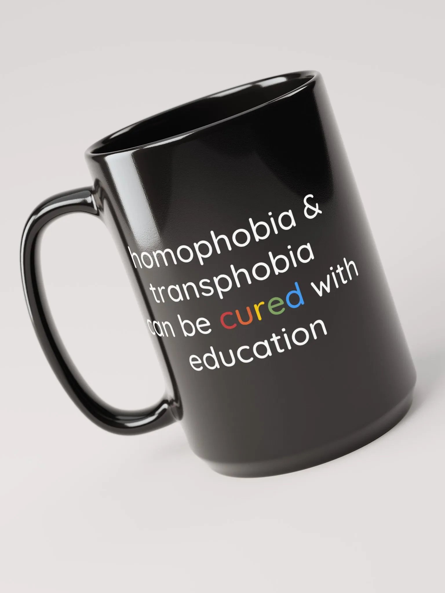 Cured with Education Big Mug product image (3)