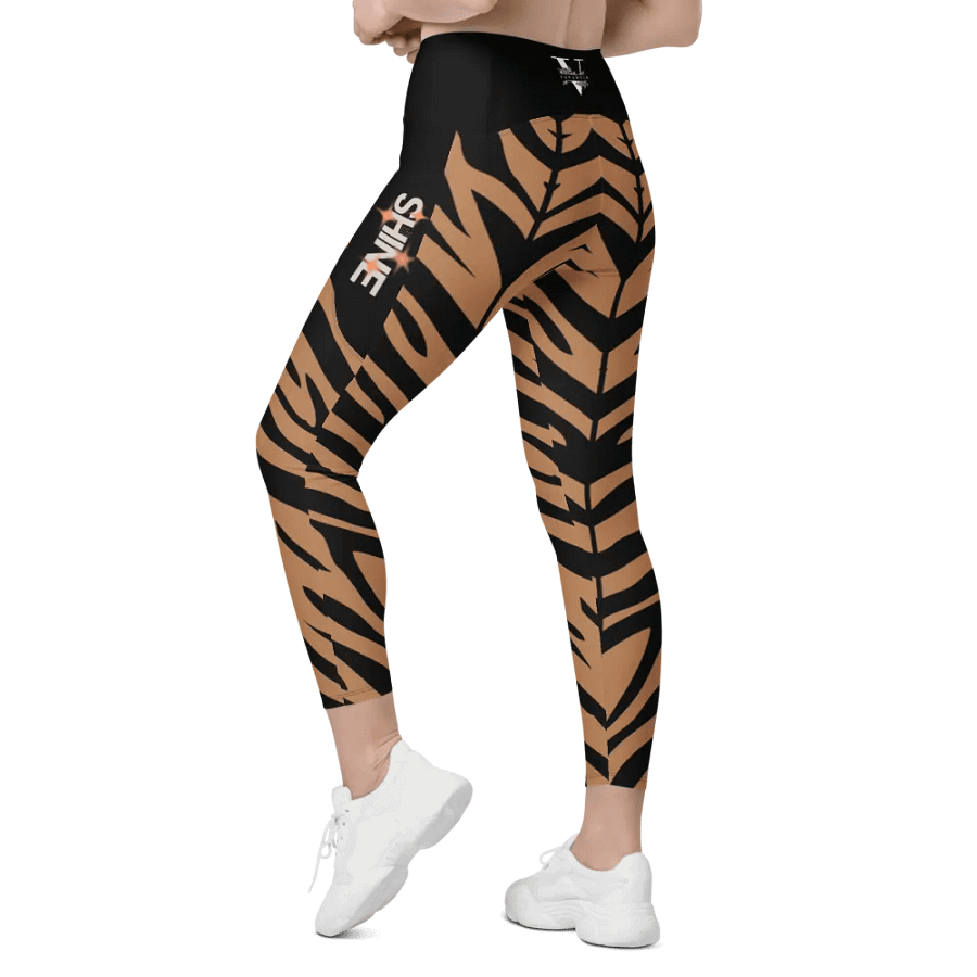 Vivencia Active Safari Stride Crossover Leggings product image (12)
