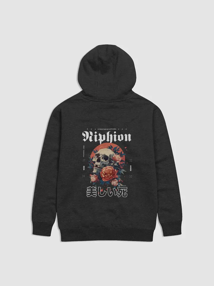 Japanese Streetwear Skull Hoodie - Beautiful Death 5 product image (1)