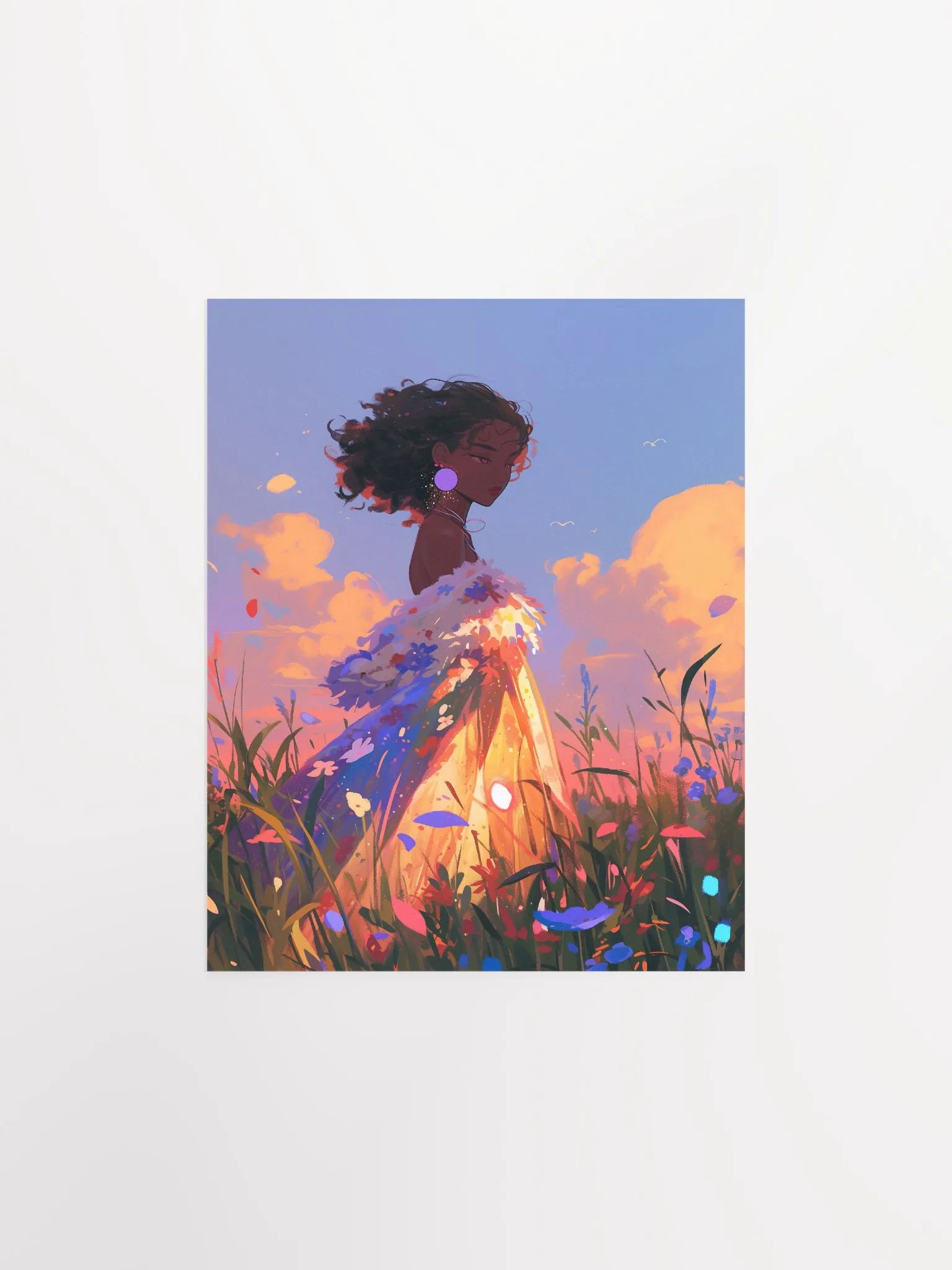 Peaceful Field on Matte Paper Poster product image (10)