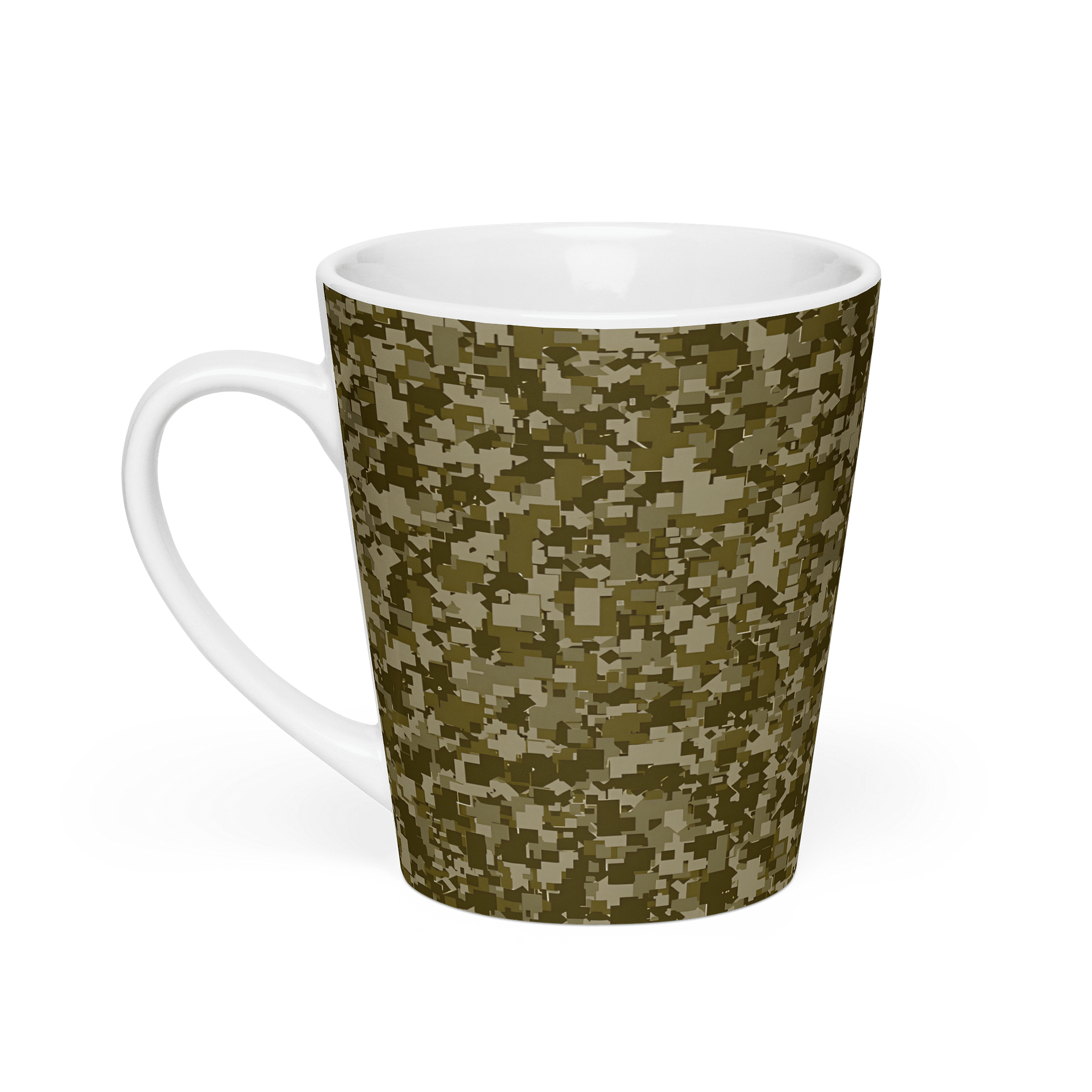 Forest Camo Latte Mug product image (1)