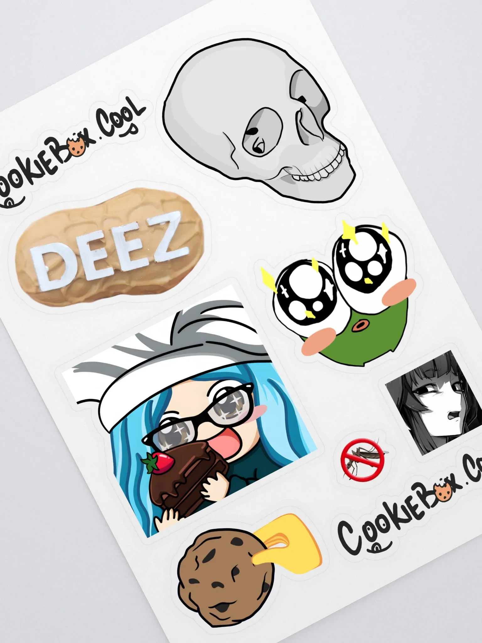 Emote Crossover Sticker Sheet product image (1)
