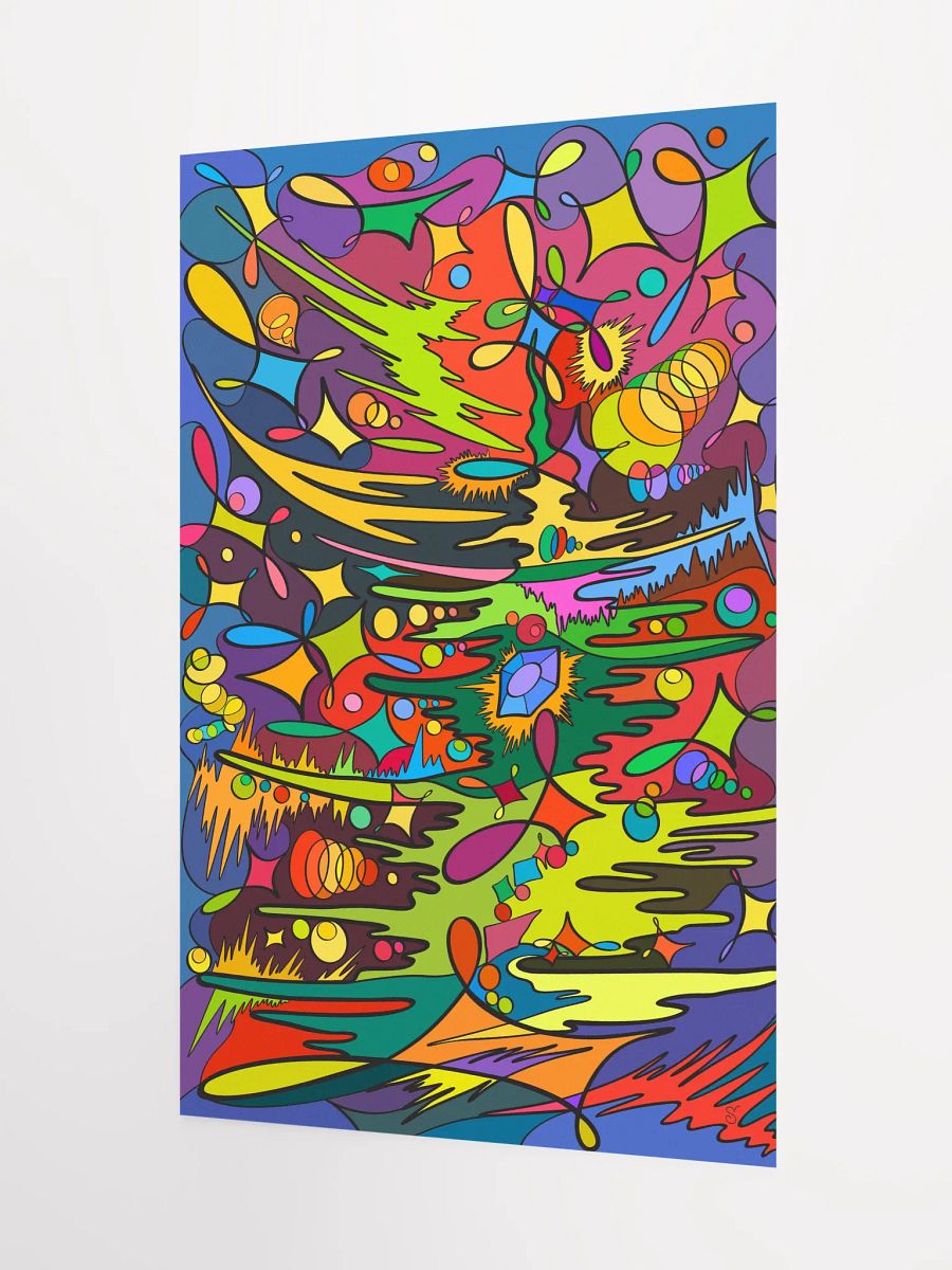Energized Chaos Matte Poster - New Year Tree product image (3)