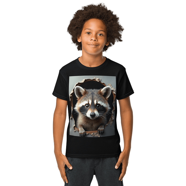 Sneaky Raccoon – Double-Sided Peekaboo Design product image (1)