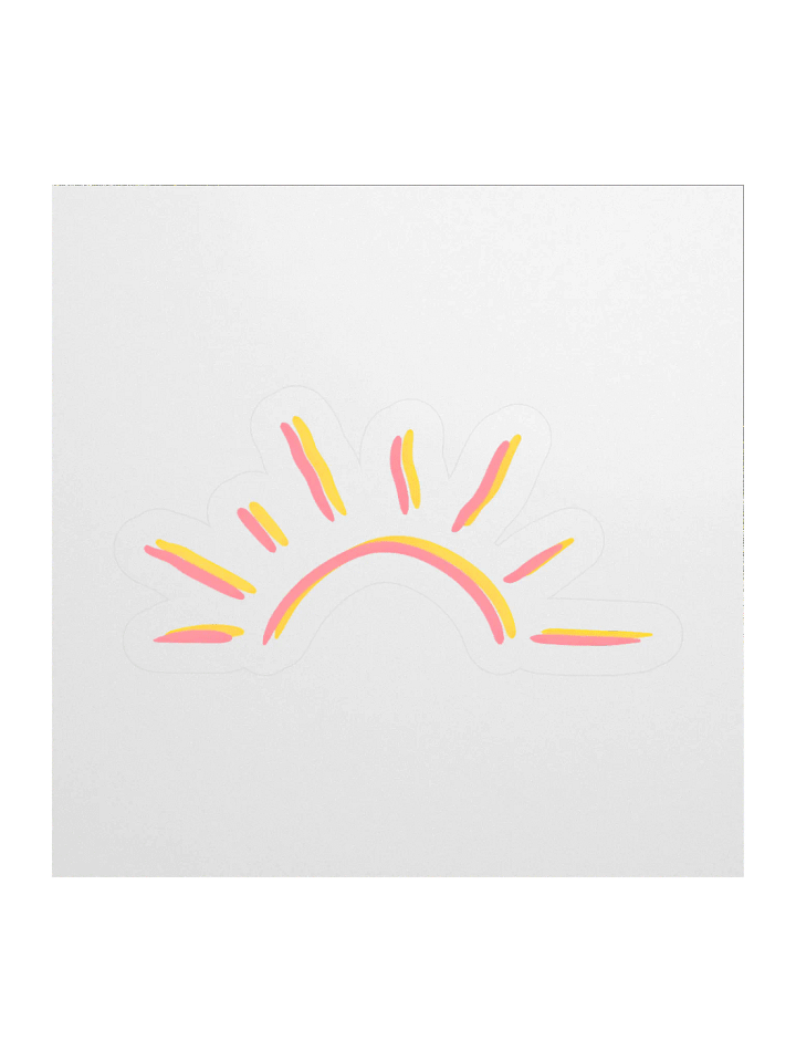 Sunshine Kiss Cut Stickers product image (1)