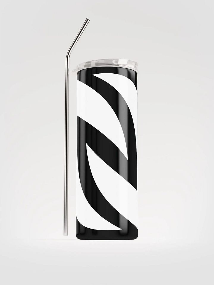 White on Black Cuvey Tumbler product image (1)