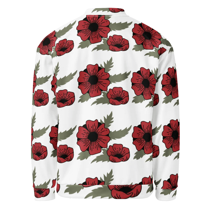 Blossom Grid All-Over Bomber Jacket product image (2)