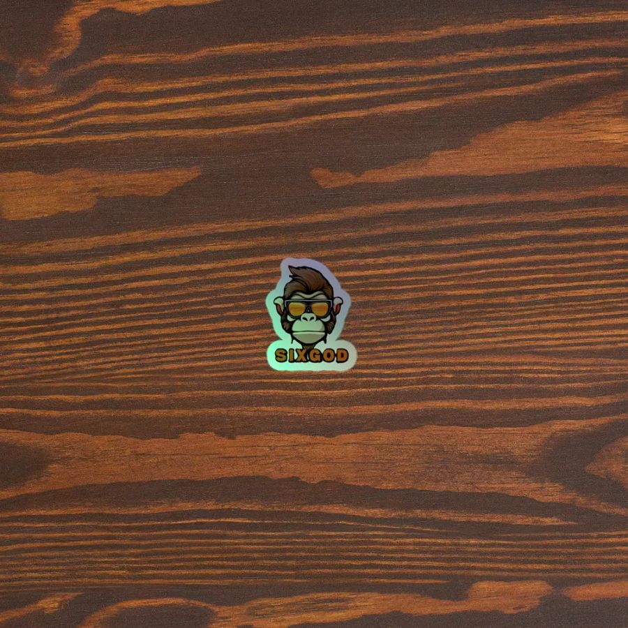 SixGod Holographic Monkey Sticker Set product image (5)