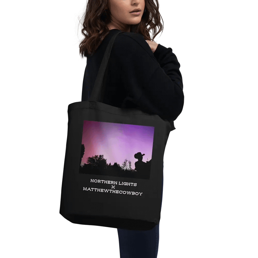 Northern Lights X matthewthecowboy Tote Bag product image (3)
