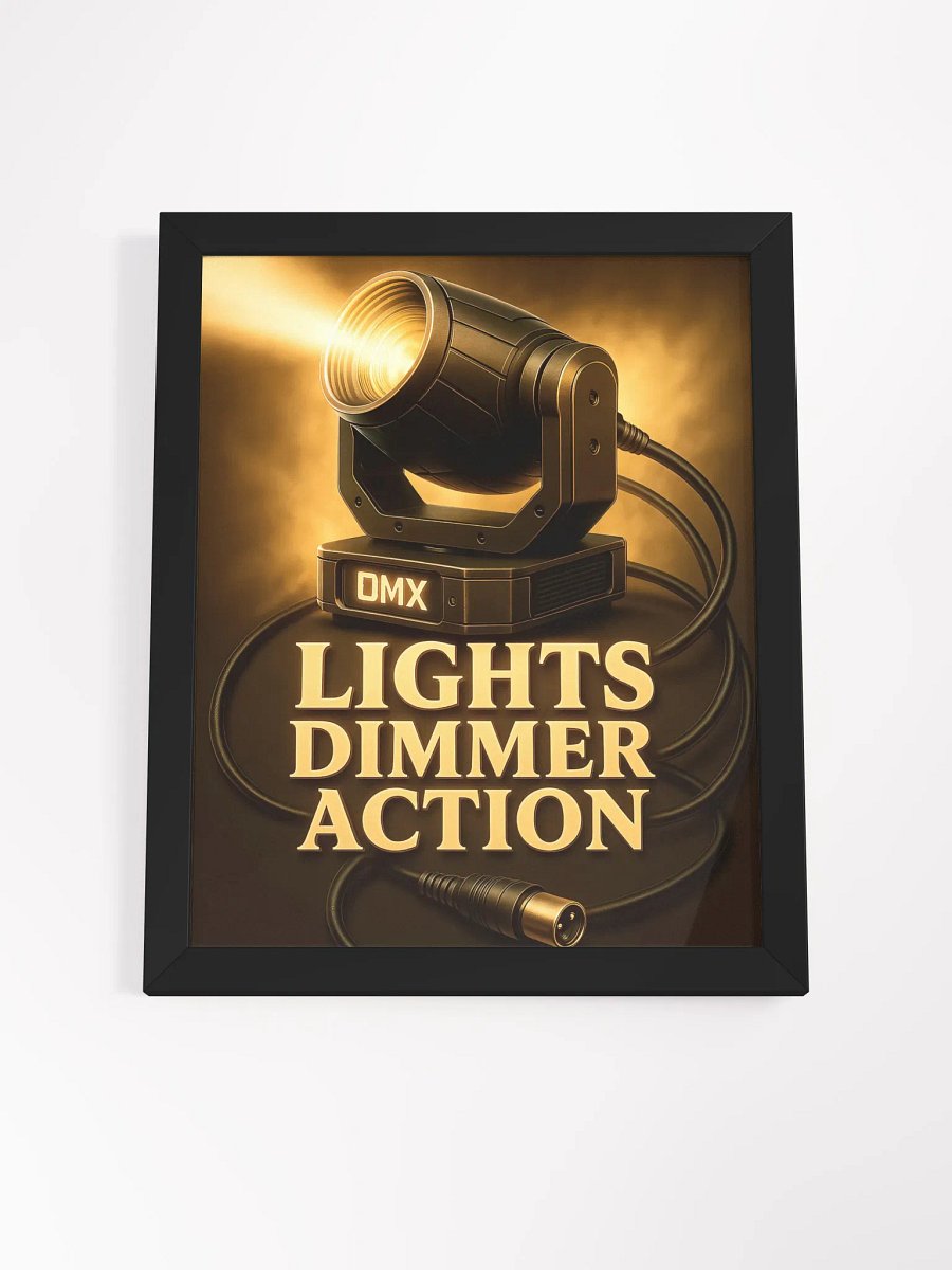 Theatrically Jerry: Limited Edition "Lights, Dimmer, Action" Fine Art Print product image (8)